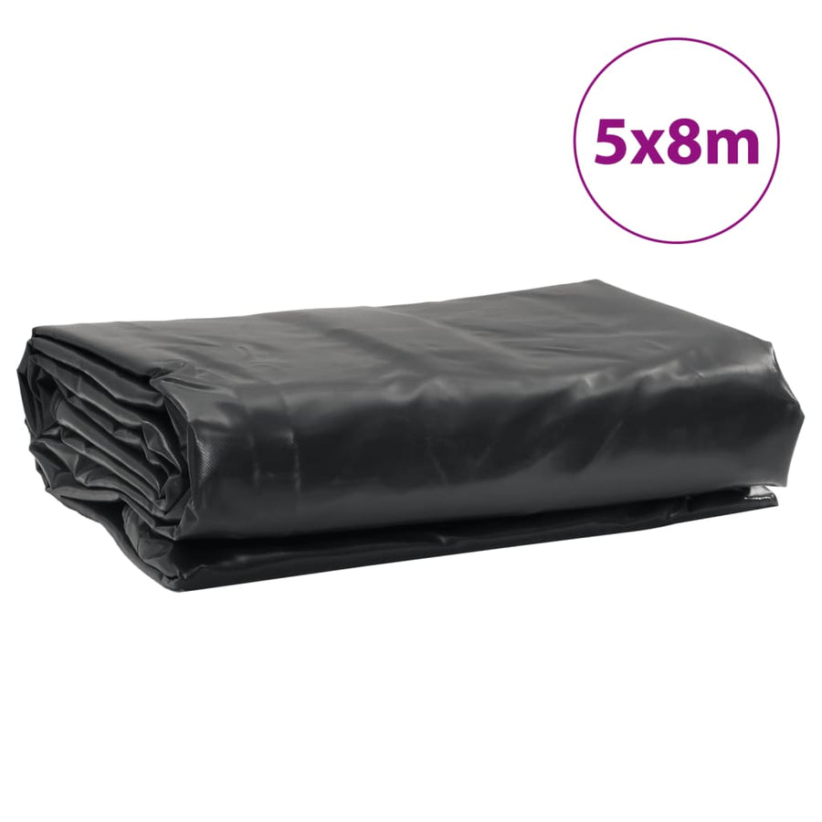 Dekzeil 600 G/M² 5X8 M Zwart