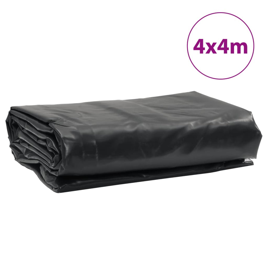 Dekzeil 600 G/M² 4X4 M Antracietkleurig