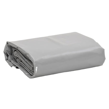 Dekzeil 650 G/M² 1,5X2,5 M 1.5 x 2.5 m Grijs