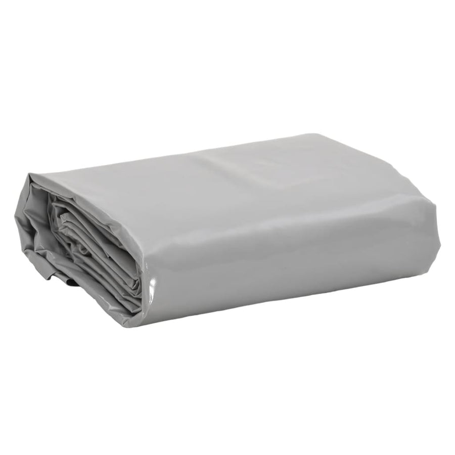 Dekzeil 650 G/M² 1,5X2,5 M 1.5 x 2.5 m Grijs
