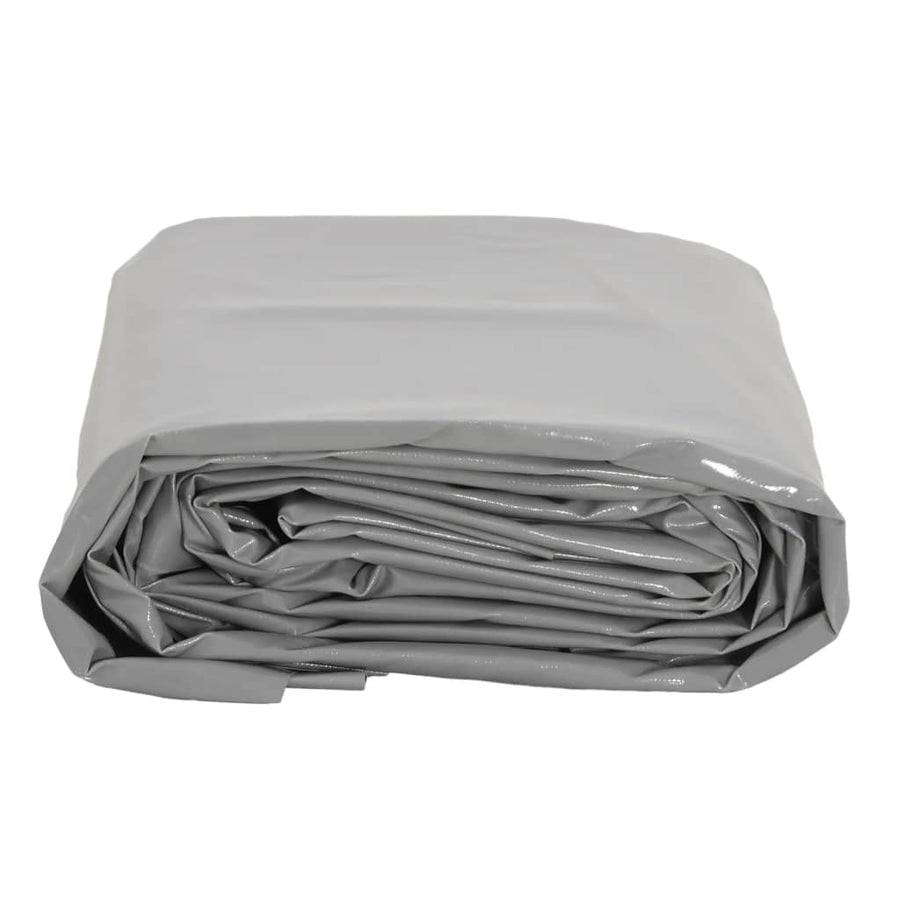 Dekzeil 650 G/M² 1,5X2,5 M 1.5 x 2.5 m Grijs