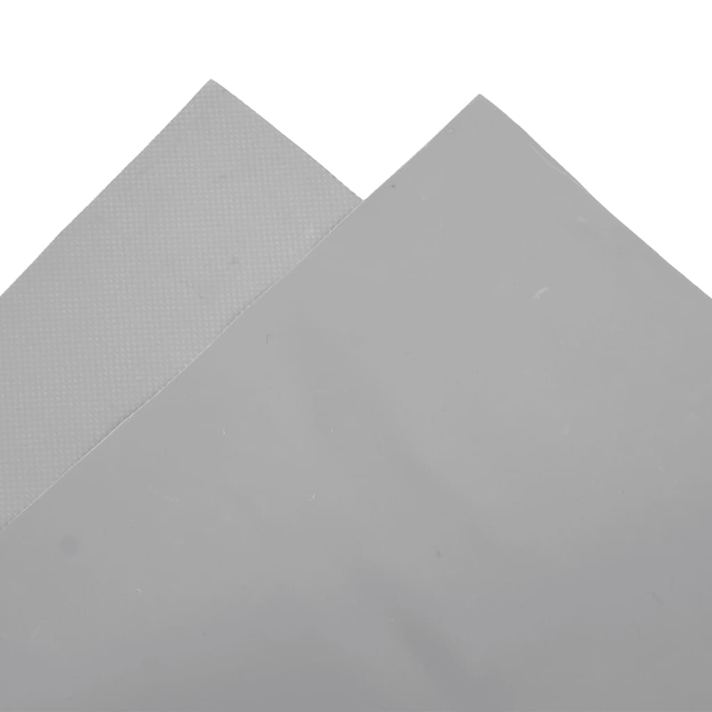 Dekzeil 650 G/M² 1,5X2,5 M 1.5 x 2.5 m Grijs