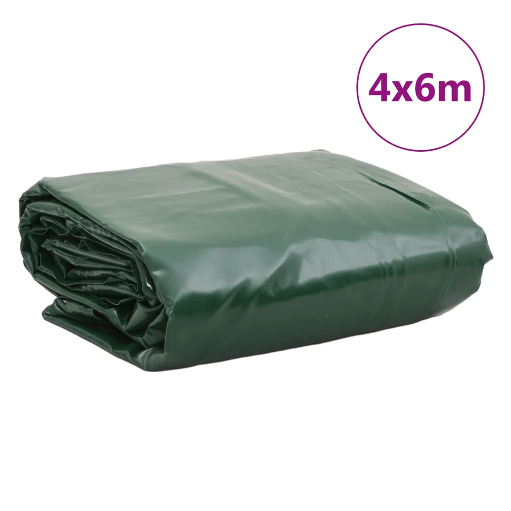 Dekzeil 600 G/M² 4X6 M Groen