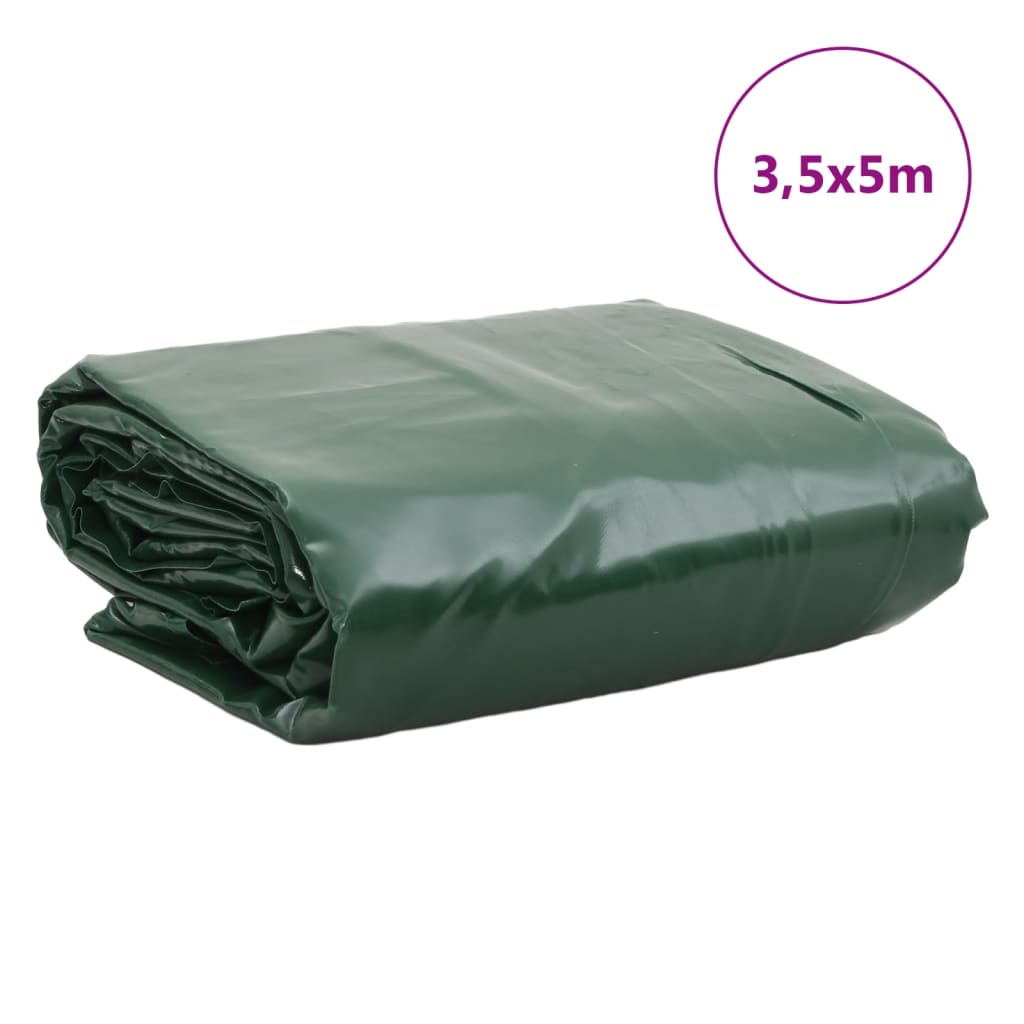 Dekzeil 600 G/M² 3,5X5 M Groen