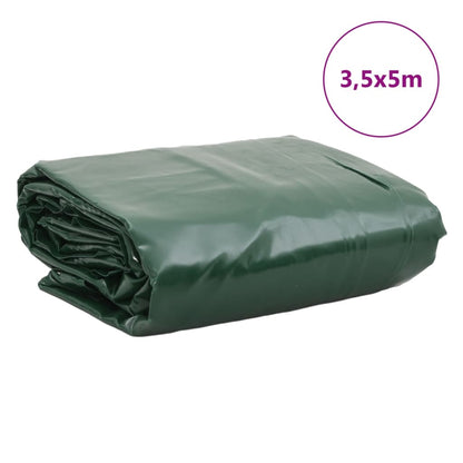 Dekzeil 600 G/M² 3,5X5 M Groen