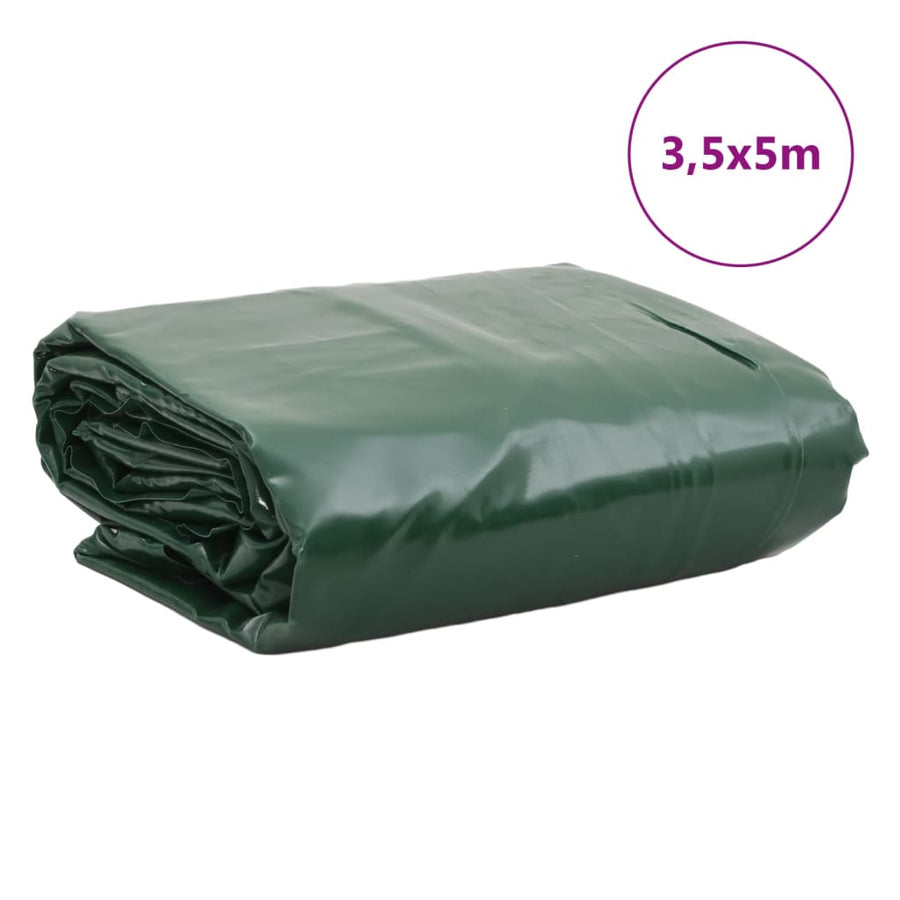 Dekzeil 600 G/M² 3,5X5 M Groen