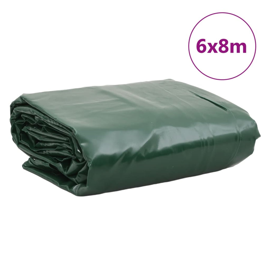Dekzeil 650 G/M² 1 6 x 8 m Groen