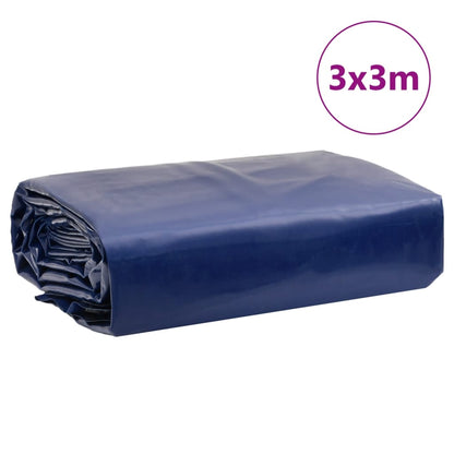 Dekzeil 600 G/M² 3X3 M Blauw