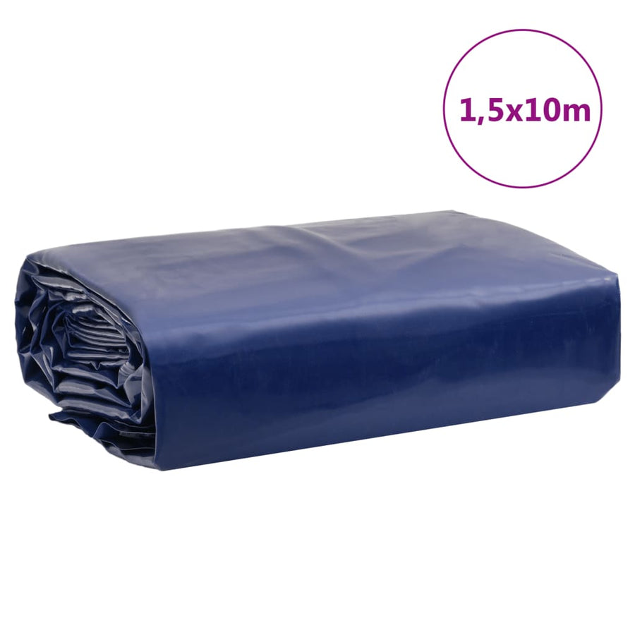 Dekzeil 600 G/M² 1,5X10 M Blauw