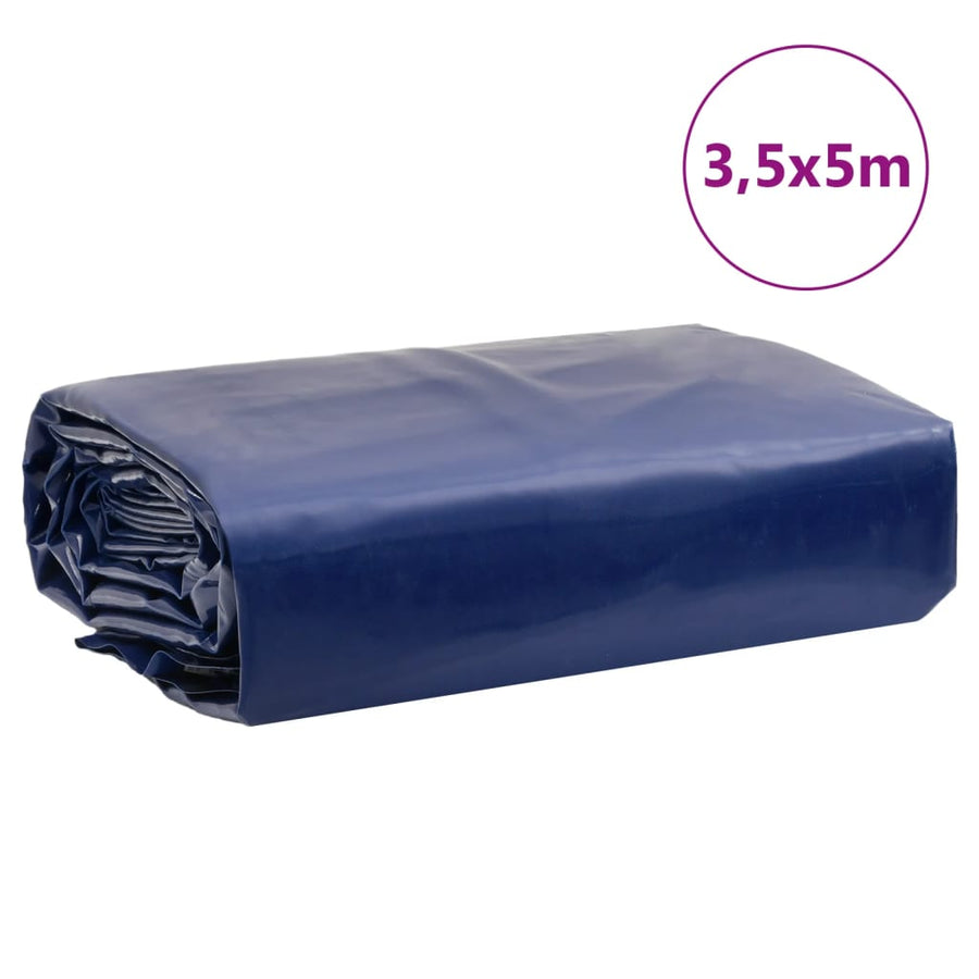 Dekzeil 600 G/M² 3,5X5 M Blauw