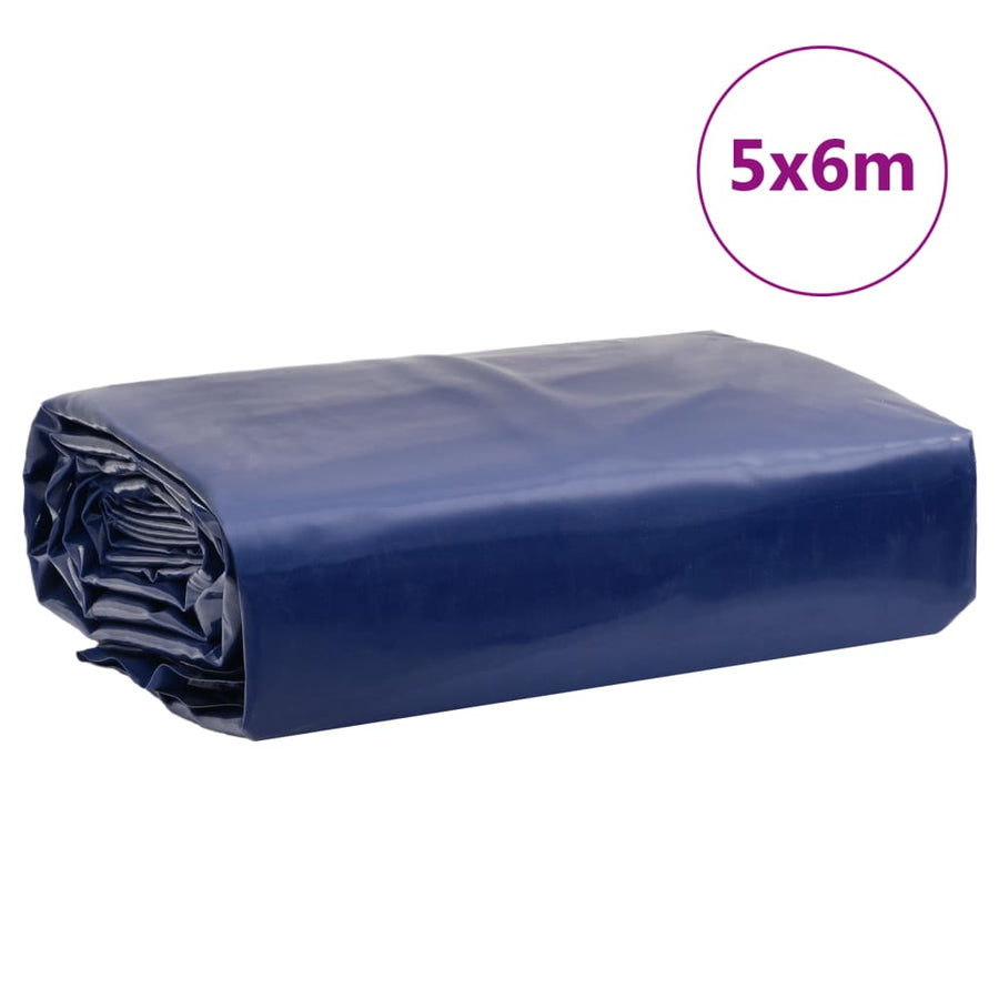 Dekzeil 600 G/M² 5X6 M Blauw