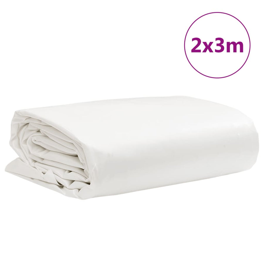Dekzeil 600 G/M² 2X3 M Wit