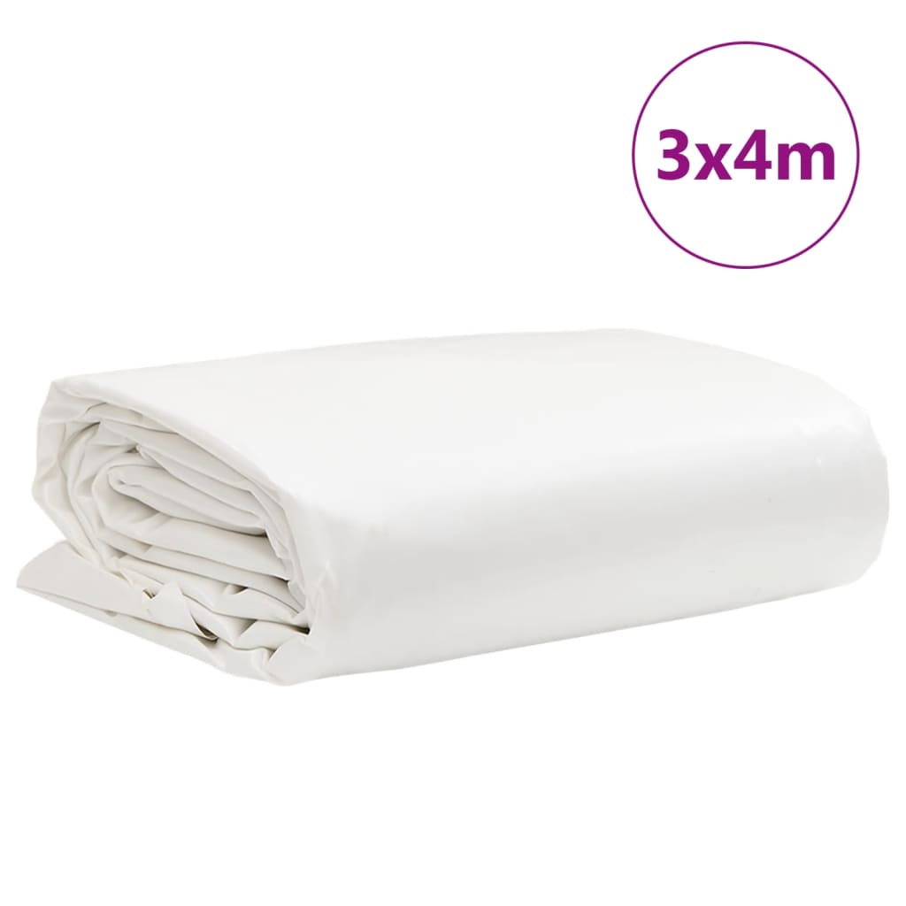 Dekzeil 600 G/M² 3X4 M Wit