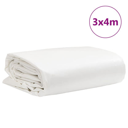 Dekzeil 600 G/M² 3X4 M Wit
