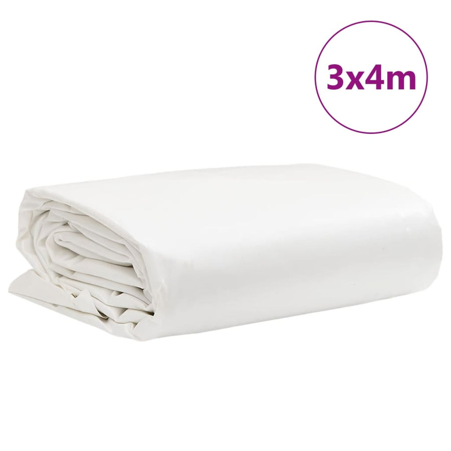 Dekzeil 600 G/M² 3X4 M Wit