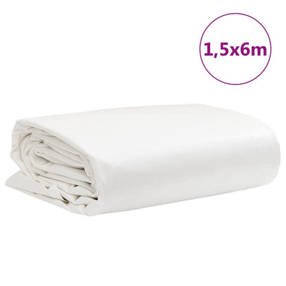 Dekzeil 600 G/M² 1,5X6 M Wit