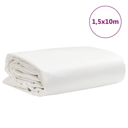 Dekzeil 600 G/M² 1,5X10 M Wit