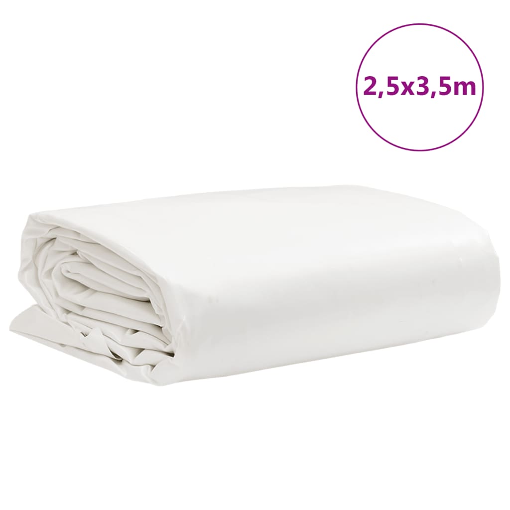 Dekzeil 600 G/M² 2,5X3,5 M Wit