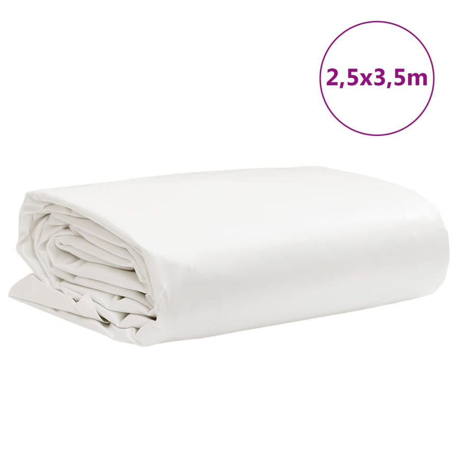 Dekzeil 600 G/M² 2,5X3,5 M Wit