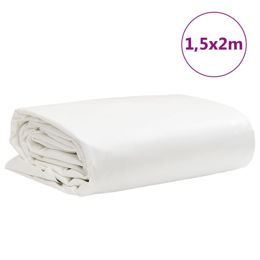 Dekzeil 600 G/M² 1,5X2 M Wit
