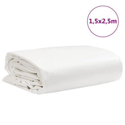 Dekzeil 600 G/M² 1,5X2,5 M Wit