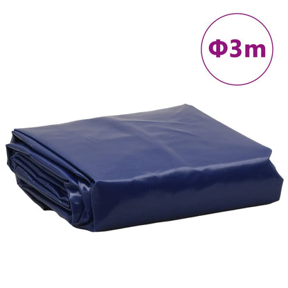 Dekzeil 600 G/M² Ø 3 M Blauw