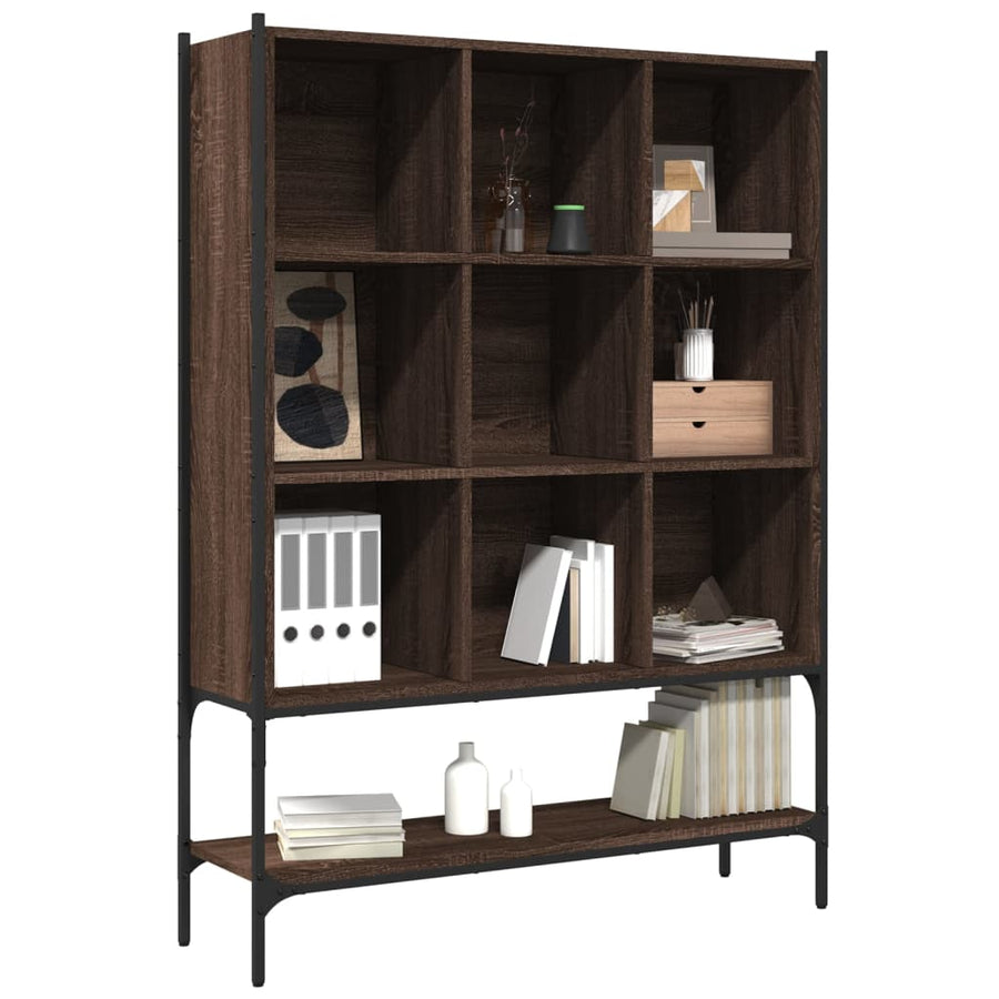 Boekenkast 02X30X4,5 Cm Bewerkt Hout Bruineikenkleurig bruin eikenkleur