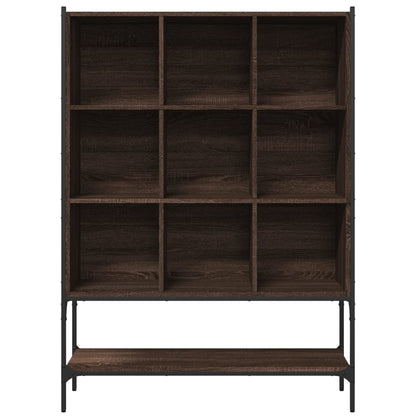 Boekenkast 02X30X4,5 Cm Bewerkt Hout Bruineikenkleurig bruin eikenkleur