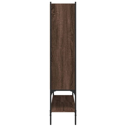 Boekenkast 02X30X4,5 Cm Bewerkt Hout Bruineikenkleurig bruin eikenkleur