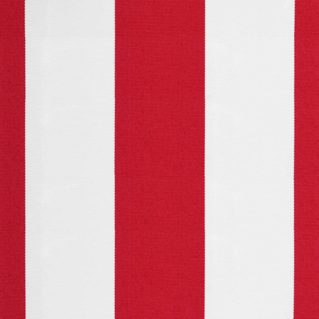 Vervangingsdoek Voor Luifel Gestreept 4X3,5 M Rood En Wit 400 x 350 cm