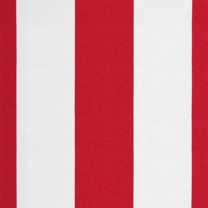 Vervangingsdoek Voor Luifel Gestreept 4X3,5 M Rood En Wit 400 x 350 cm