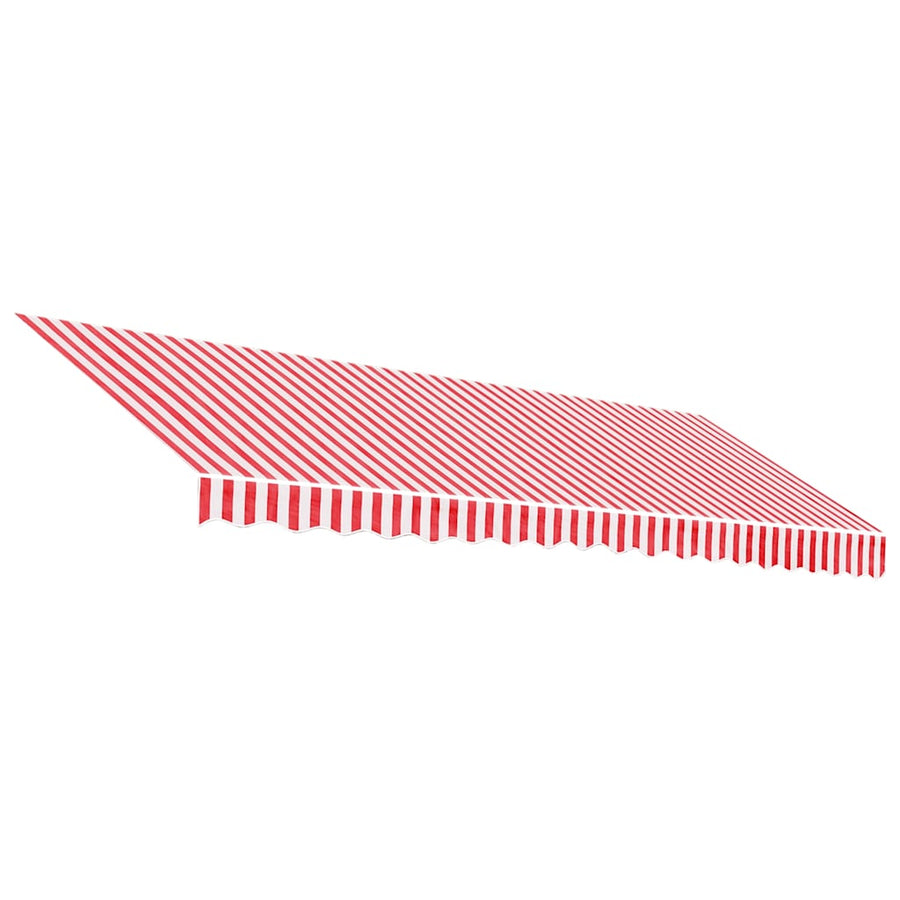 Vervangingsdoek Voor Luifel Gestreept 4,5X3 M Rood En Wit 450 x 300 cm