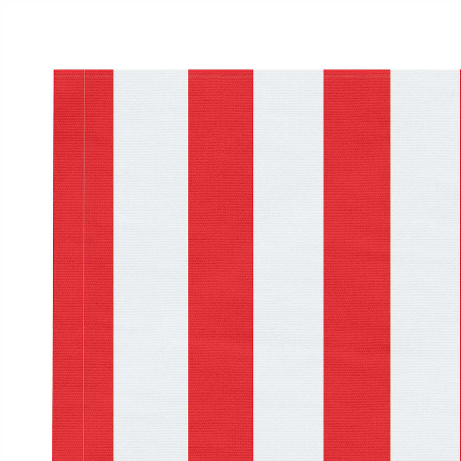 Vervangingsdoek Voor Luifel Gestreept 5X3 M Rood En Wit 500 x 300 cm