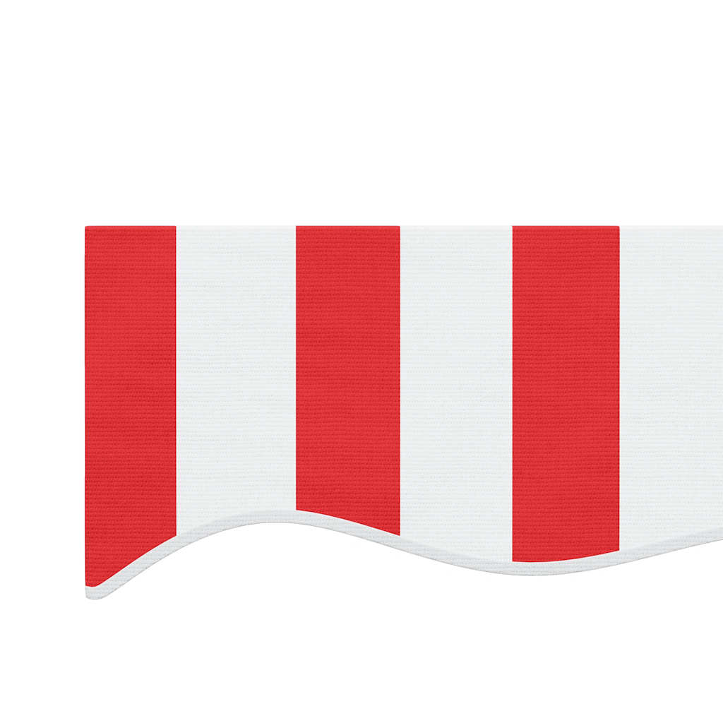 Vervangingsdoek Voor Luifel Gestreept 5X3 M Rood En Wit 500 x 300 cm
