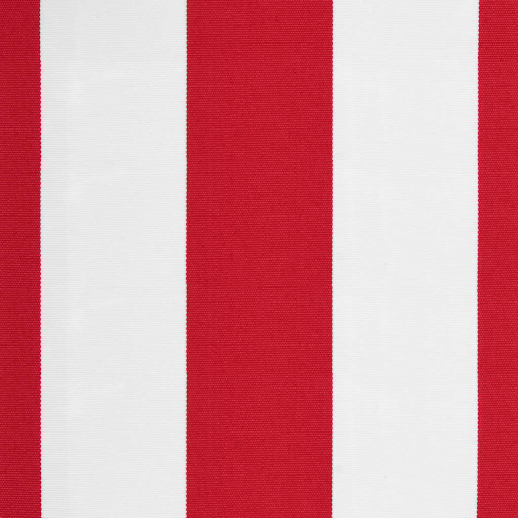 Vervangingsdoek Voor Luifel Gestreept 5X3 M Rood En Wit 500 x 300 cm