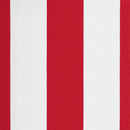 Vervangingsdoek Voor Luifel Gestreept 5X3 M Rood En Wit 500 x 300 cm