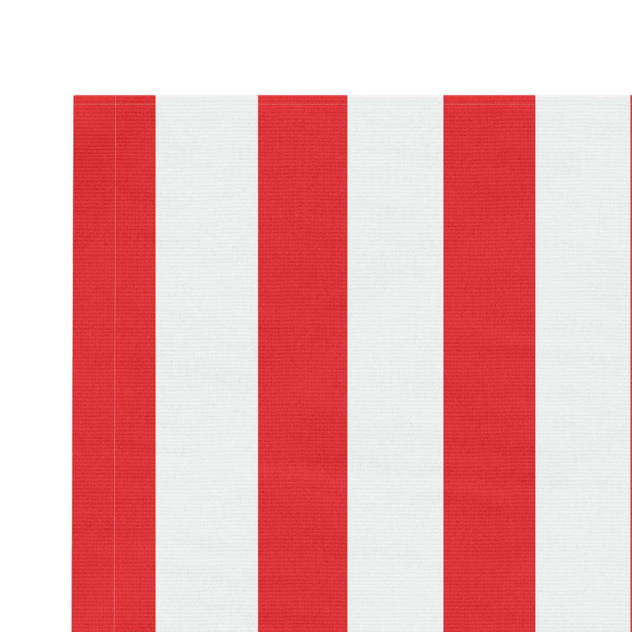 Vervangingsdoek Voor Luifel Gestreept 6X3 M Rood En Wit 600 x 300 cm