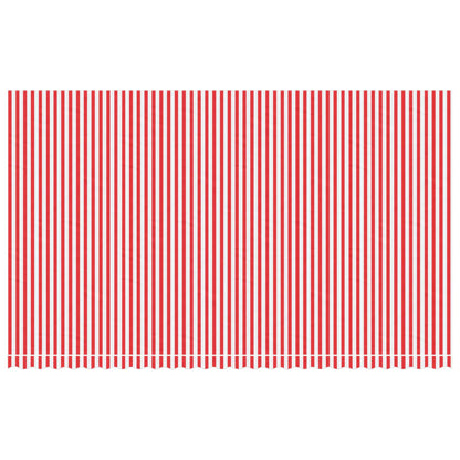 Vervangingsdoek Voor Luifel Gestreept 6X3,5 M Rood En Wit 600 x 350 cm