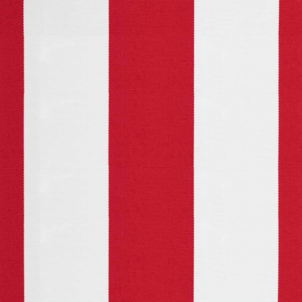 Vervangingsdoek Voor Luifel Gestreept 6X3,5 M Rood En Wit 600 x 350 cm