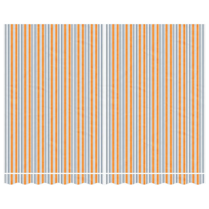 Vervangingsdoek voor luifel gestreept 3,5x2,5 m meerkleurig