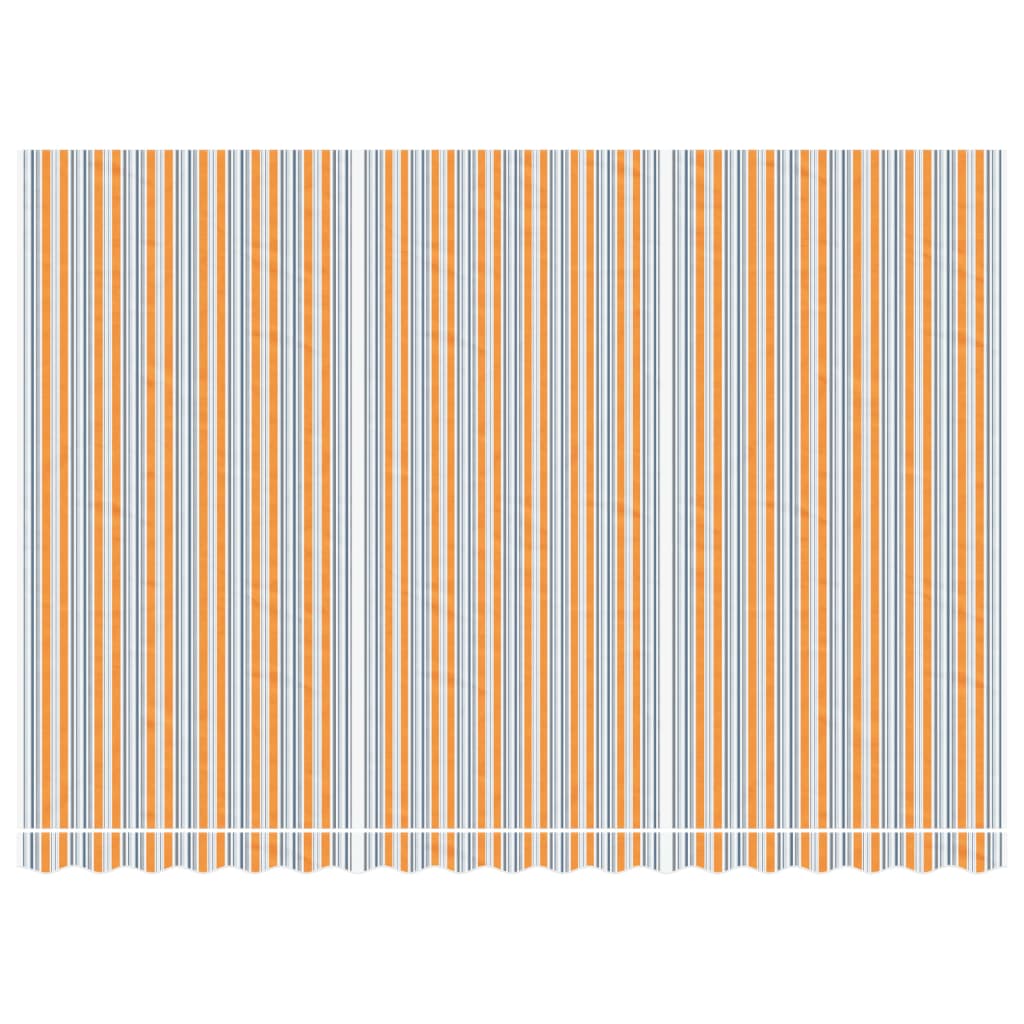 Vervangingsdoek voor luifel gestreept 4,5x3 m meerkleurig