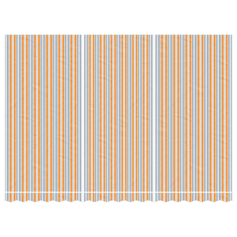 Vervangingsdoek voor luifel gestreept 4,5x3 m meerkleurig