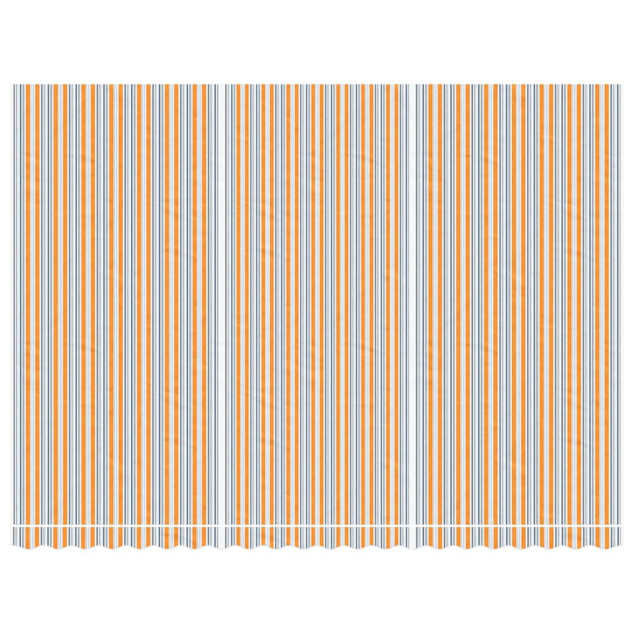 Vervangingsdoek voor luifel gestreept 5x3,5 m meerkleurig