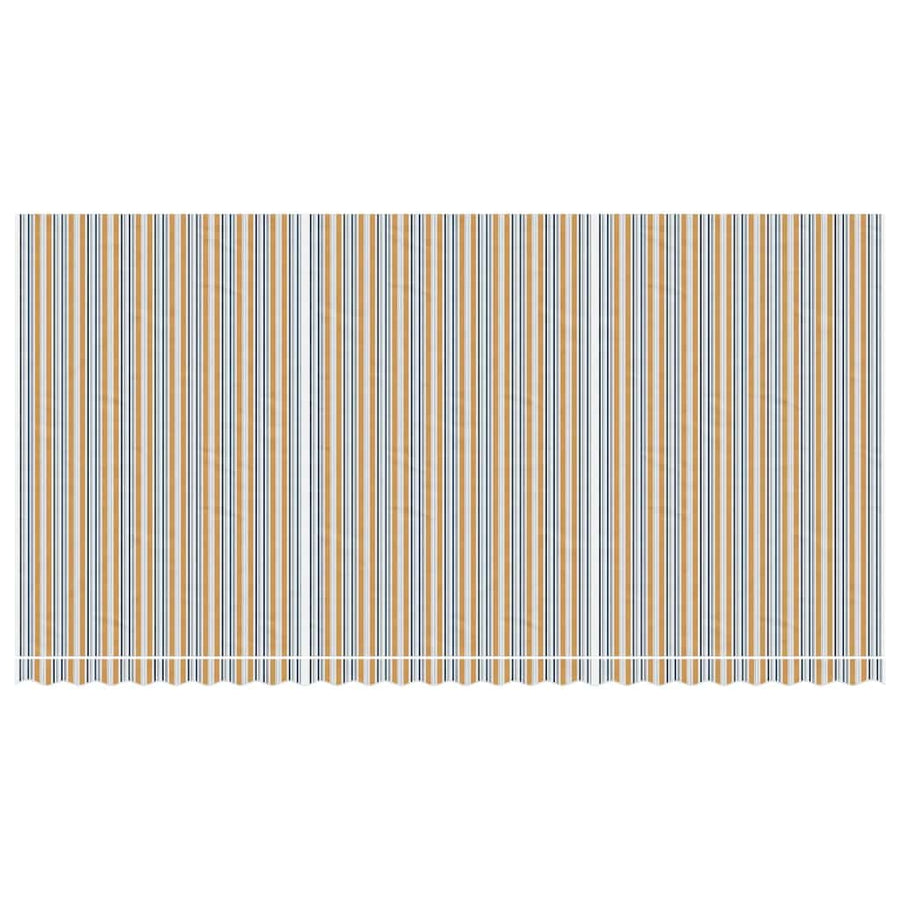 Vervangingsdoek voor luifel gestreept 6x3 m meerkleurig