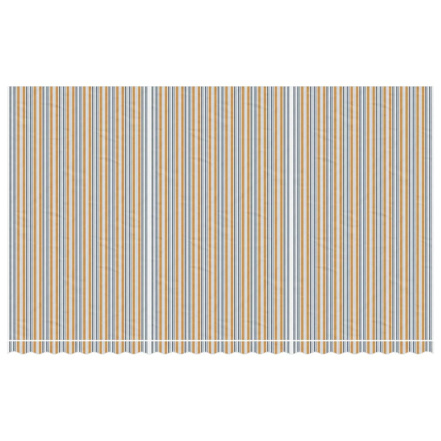 Vervangingsdoek voor luifel gestreept 6x3,5 m meerkleurig