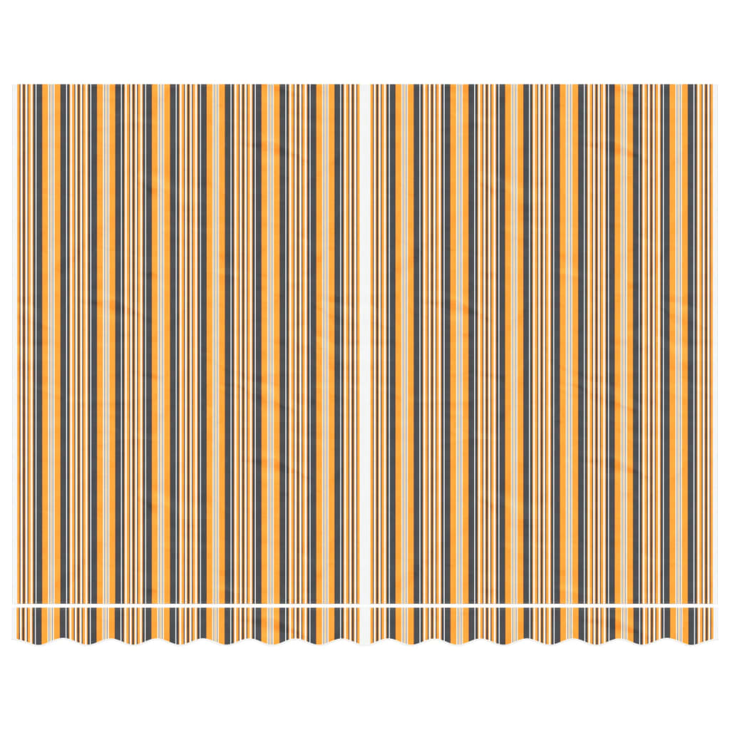 Vervangingsdoek voor luifel gestreept 3,5x2,5 m meerkleurig