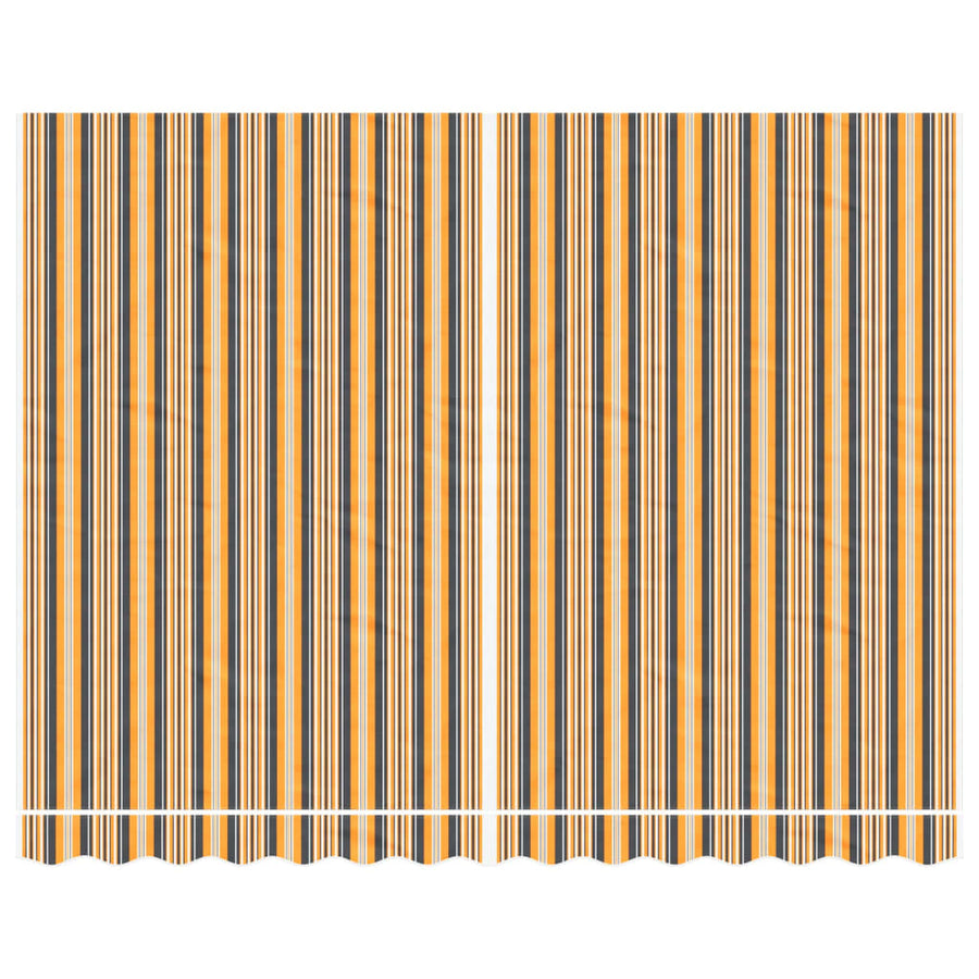 Vervangingsdoek voor luifel gestreept 3,5x2,5 m meerkleurig