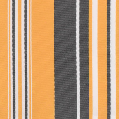 Vervangingsdoek Voor Luifel Gestreept 4X3 M Meerkleurig Oranje En Zwart 400 x 300 cm