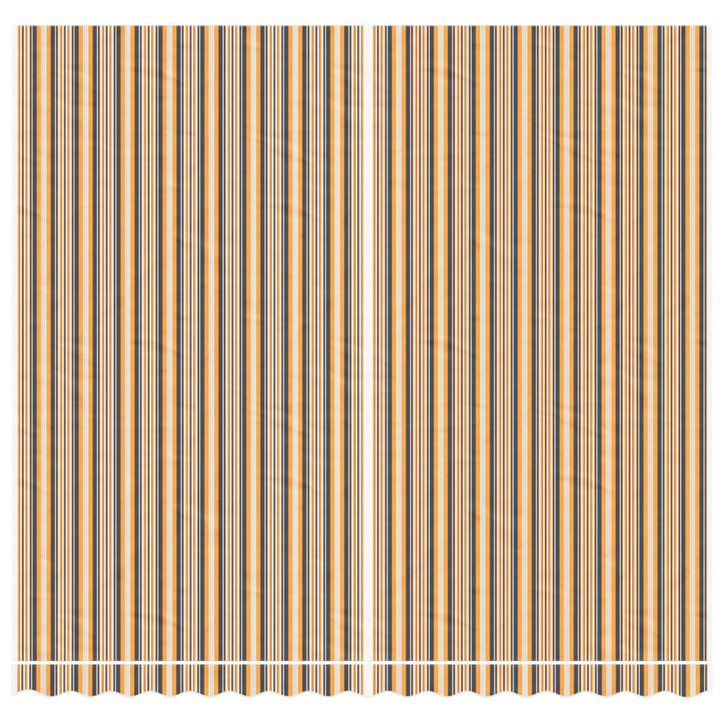 Vervangingsdoek voor luifel gestreept 4x3,5 m meerkleurig