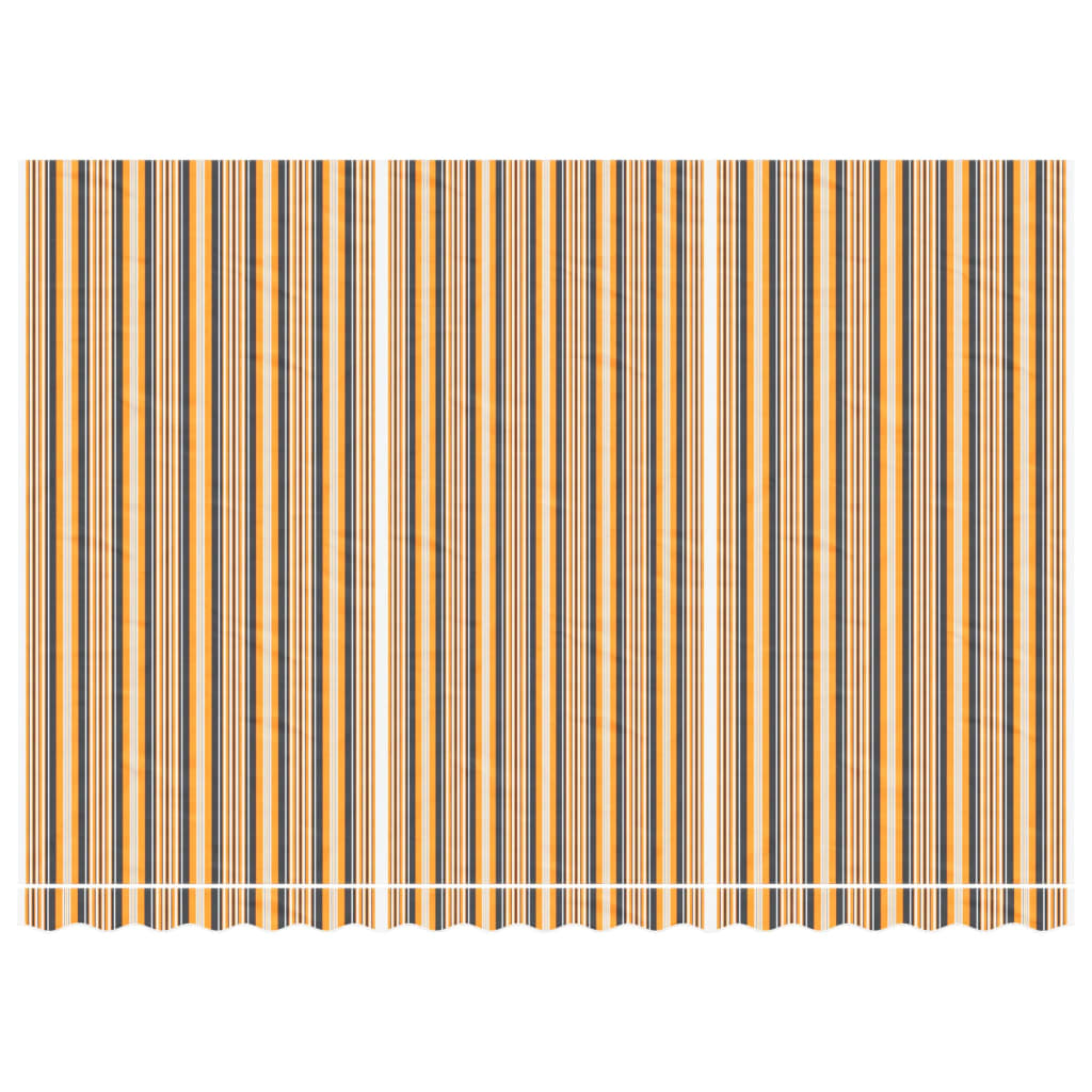 Vervangingsdoek voor luifel gestreept 4,5x3 m meerkleurig
